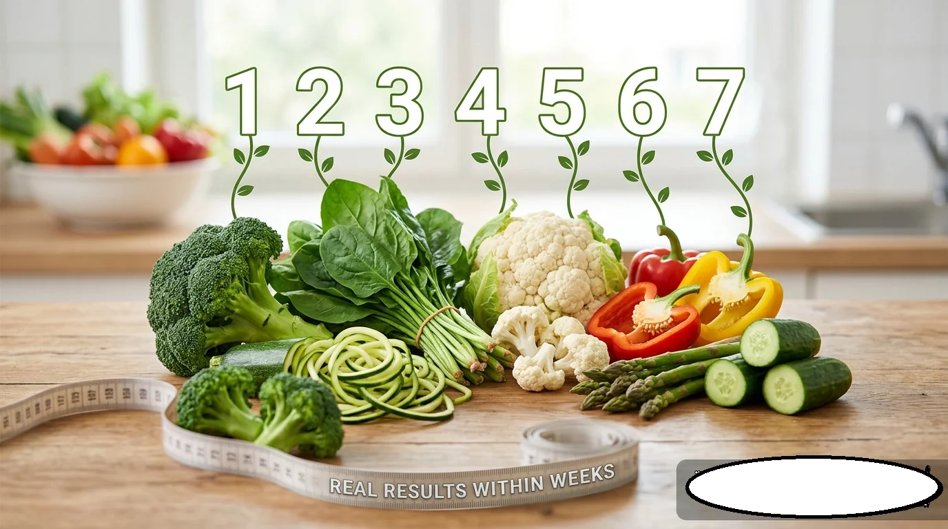 The 7 best vegetables for fast weight loss (real results within weeks)
